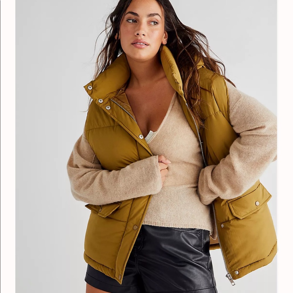Free People Dreamers Puffa Vest NWT